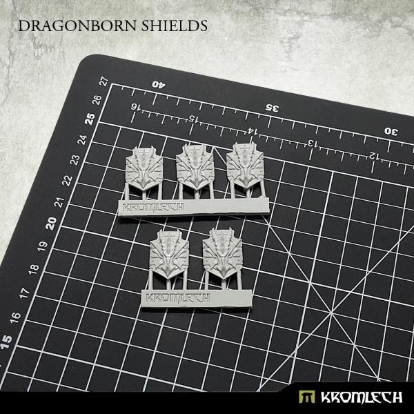 Kromlech Dragonborn Shields (5) KRCB230 - Hobby Heaven
