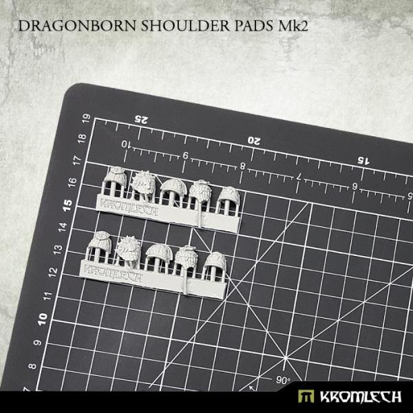 Kromlech Dragonborn Shoulder Pads Mk2 (10) KRCB223 - Hobby Heaven