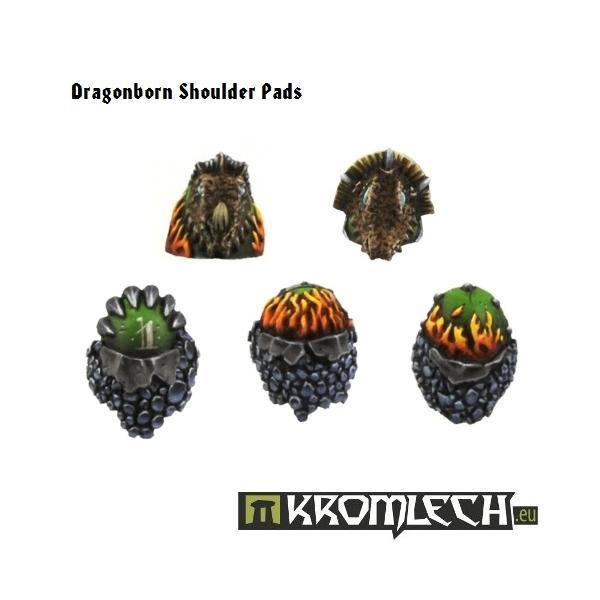 Kromlech Dragonborn Shoulder Pads (10) KRCB089 - Hobby Heaven