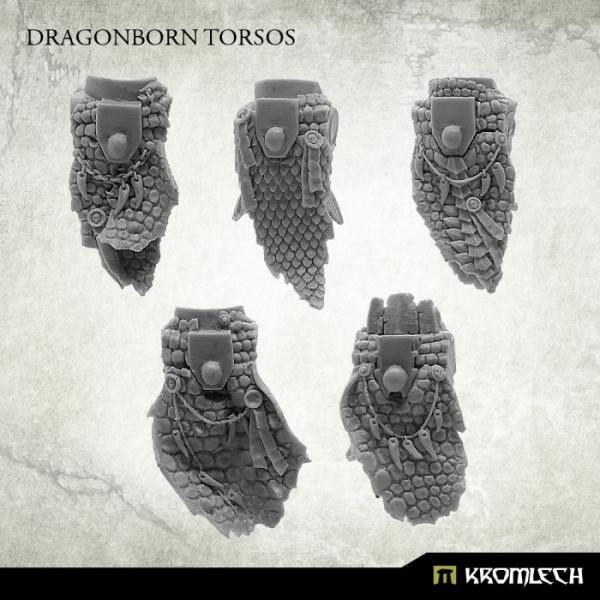 Kromlech Dragonborn Torsos (5) KRCB219 - Hobby Heaven