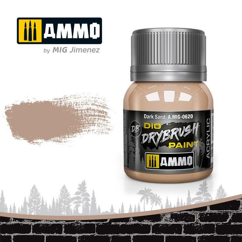AMMO by MIG Drybrush Dark Sand MIG0620 - Hobby Heaven