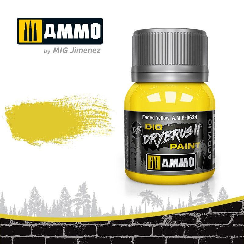 AMMO by MIG Drybrush Faded Yellow MIG0624 - Hobby Heaven