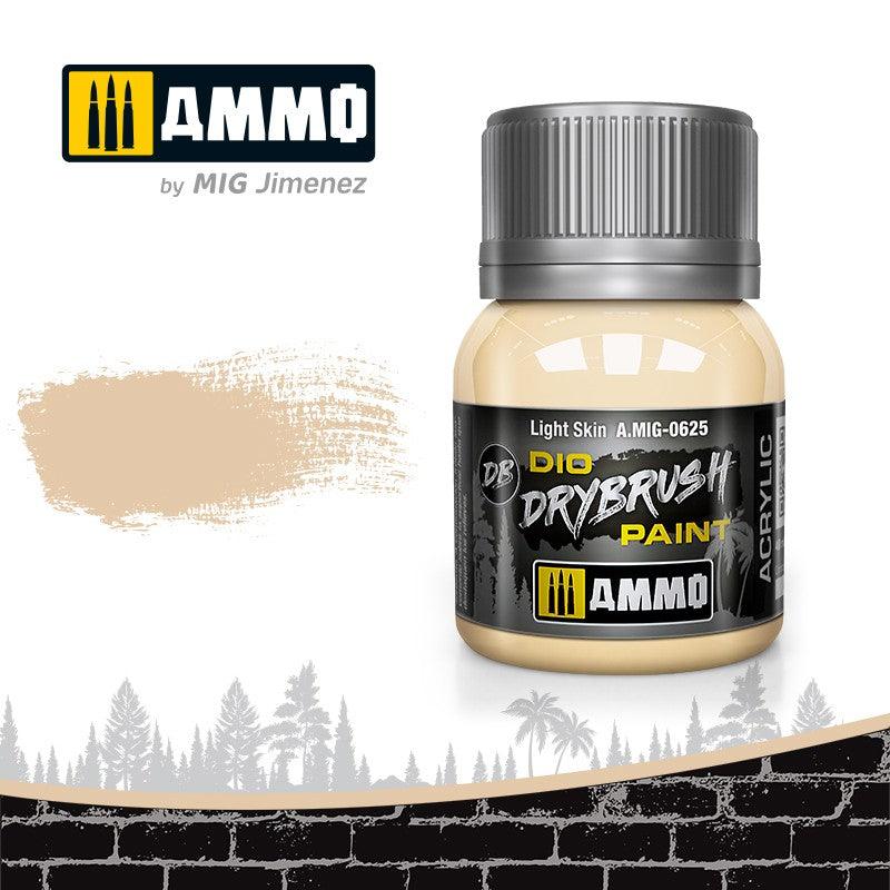 AMMO by MIG Drybrush Light Skin MIG0625 - Hobby Heaven