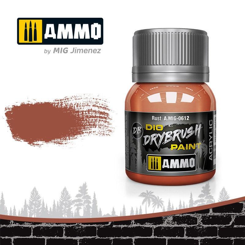 AMMO by MIG Drybrush Rust MIG0612 - Hobby Heaven