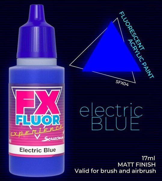 Scale75 FX Fluor Experience Electric Blue SFX-04 - Hobby Heaven