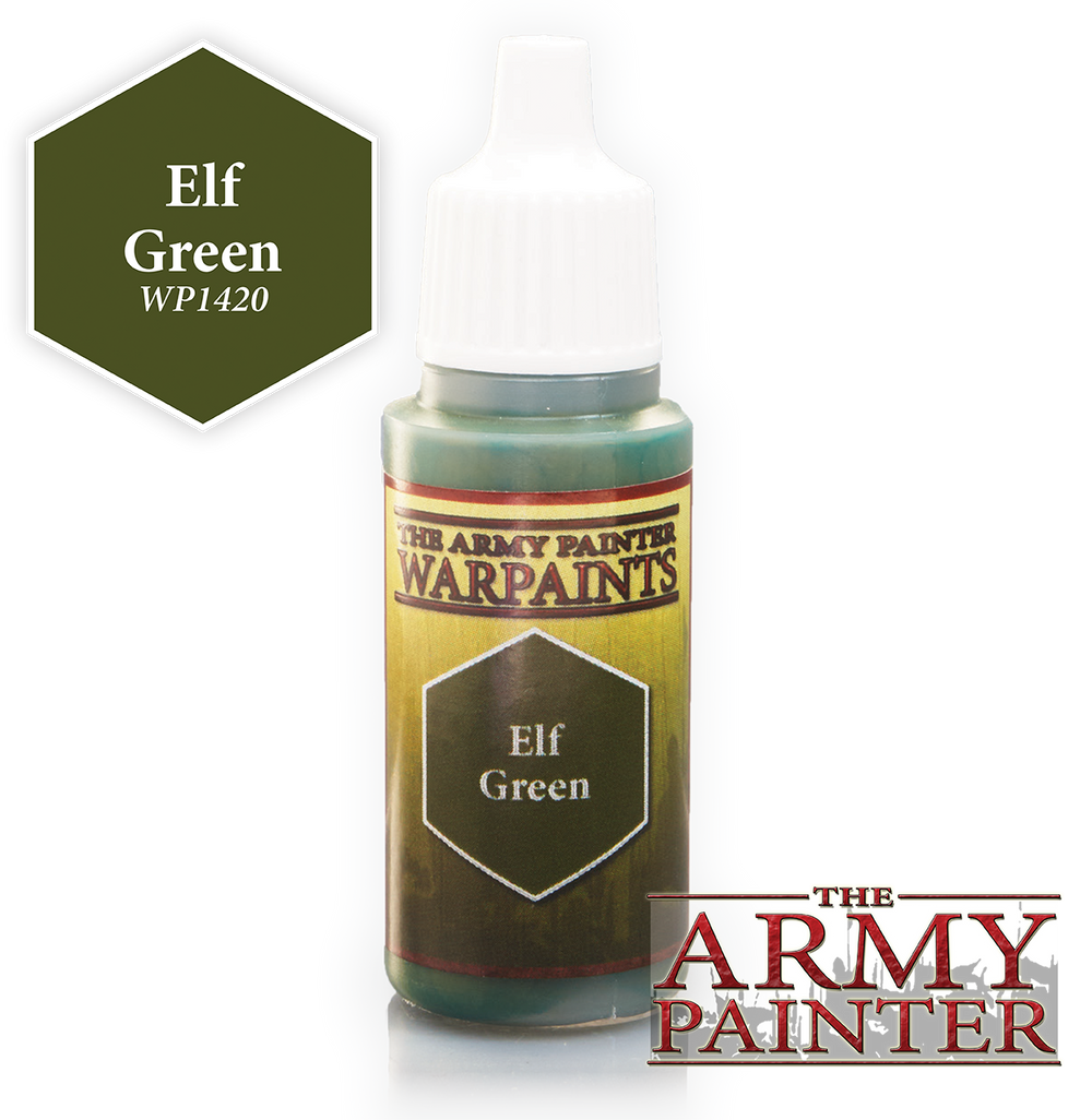 Elf Green Warpaints Army Painter - Hobby Heaven