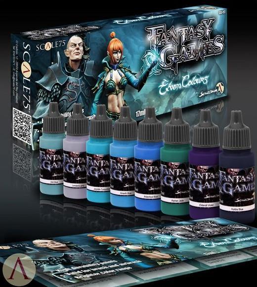Scale75 Elven Colours Paint Set (8 Paints) - Hobby Heaven