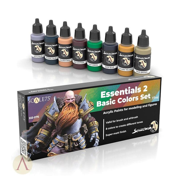 Scale75 Essentials 2 Paint Set (8 Paints) - Hobby Heaven