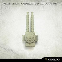 Kromlech Fallen Knight Carapace Twin Autocannon (1) KRVB099 - Hobby Heaven
