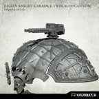 Kromlech Fallen Knight Carapace Twin Autocannon (1) KRVB099 - Hobby Heaven