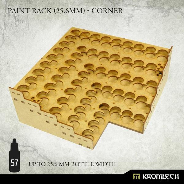Kromlech Paint Rack (25.6mm) - corner KRMA079 - Hobby Heaven