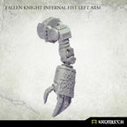 Kromlech Fallen Knight Infernal Fist Arm [left] (1) KRVB103 - Hobby Heaven