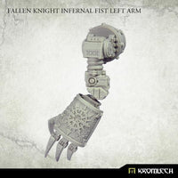 Kromlech Fallen Knight Infernal Fist Arm [left] (1) KRVB103 - Hobby Heaven