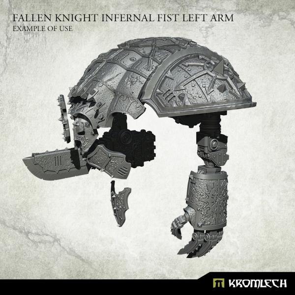 Kromlech Fallen Knight Infernal Fist Arm [left] (1) KRVB103 - Hobby Heaven