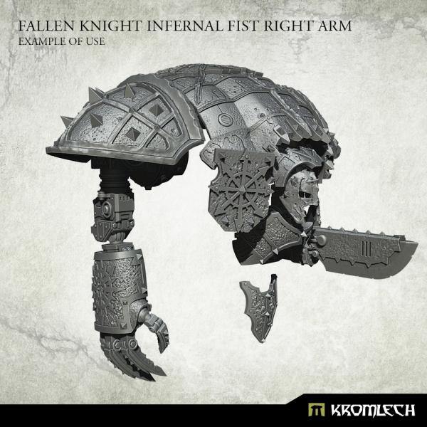 Kromlech Fallen Knight Infernal Fist Arm [right] (1) KRVB100 - Hobby Heaven