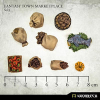 Kromlech Fantasy Town Marketplace Set 1 KRBK063 - Hobby Heaven
