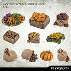 Kromlech Fantasy Town Marketplace Set 2 KRBK064 - Hobby Heaven