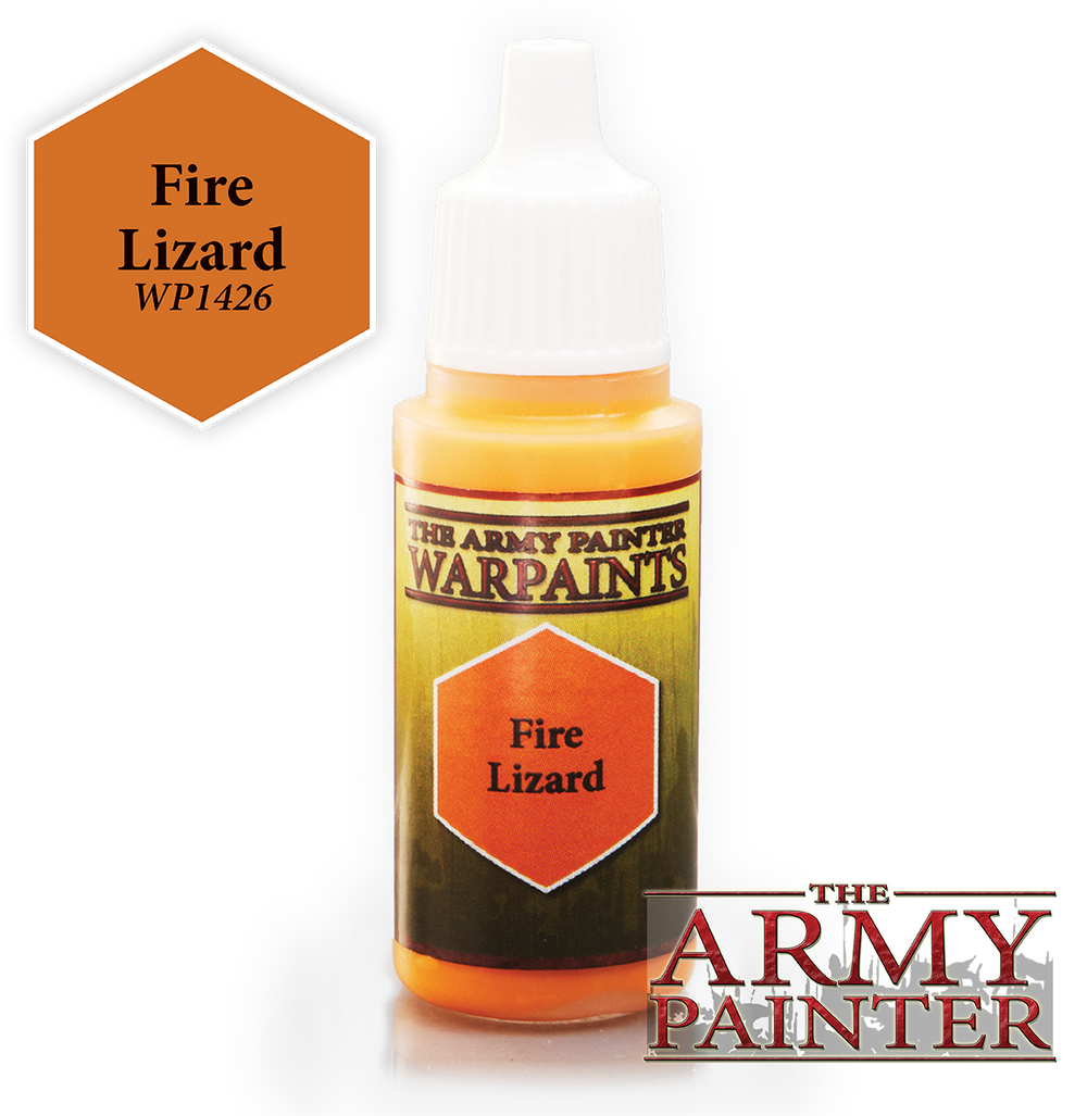 Fire Lizard Warpaints Army Painter - Hobby Heaven