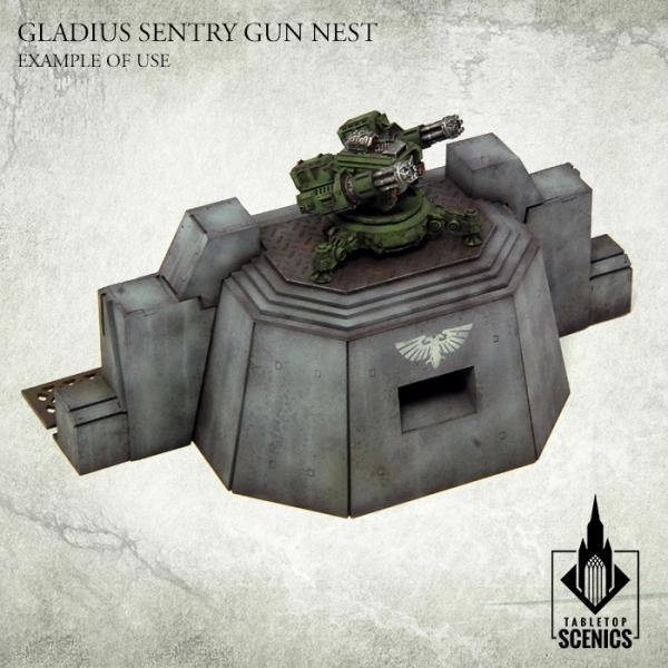 Tabletop Scenics Gladius Sentry Gun Nest KRTS114 - Hobby Heaven