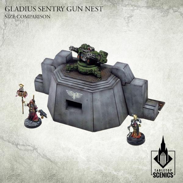Tabletop Scenics Gladius Sentry Gun Nest KRTS114 - Hobby Heaven