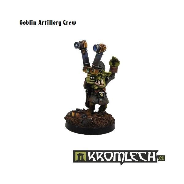 Kromlech Goblin Artillery Crew (3) KRM018 - Hobby Heaven