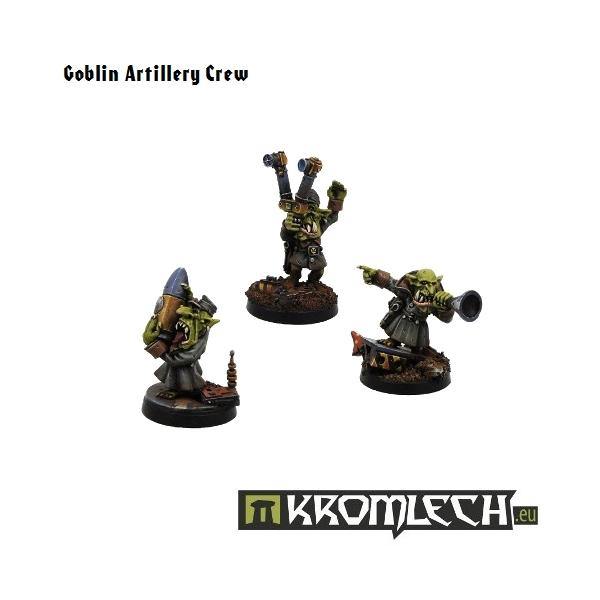 Kromlech Goblin Artillery Crew (3) KRM018 - Hobby Heaven
