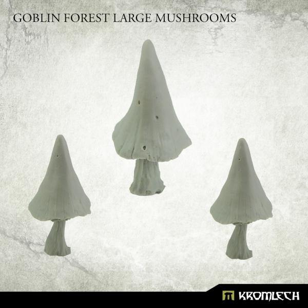 Kromlech Goblin Forest Large Mushrooms KRBK038 - Hobby Heaven