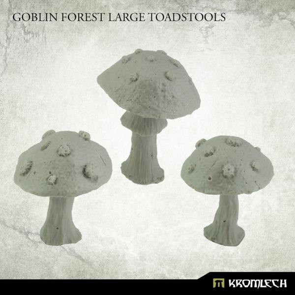 Kromlech Goblin Forest Large Toadstools KRBK037 - Hobby Heaven