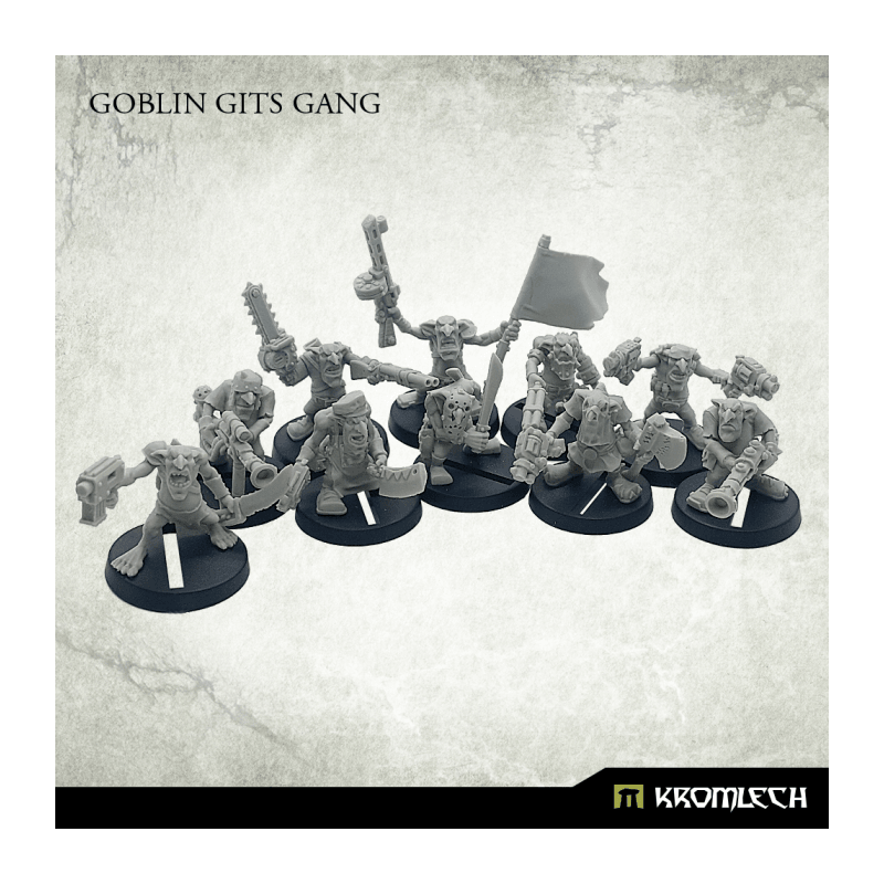 Kromlech Goblin Gits Gang (10) KRM143 - Hobby Heaven