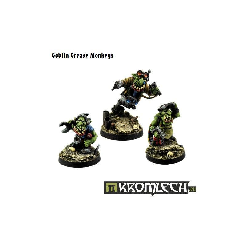 Kromlech Goblin Grease Monkeys (3) KRM069 - Hobby Heaven