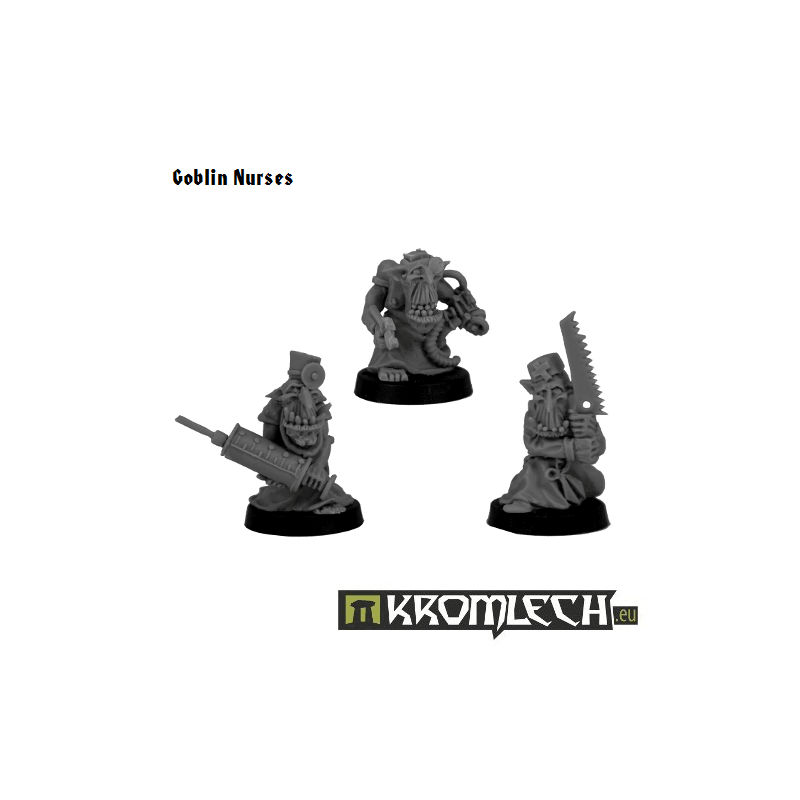 Kromlech Goblin Nurses (3) KRM061 - Hobby Heaven