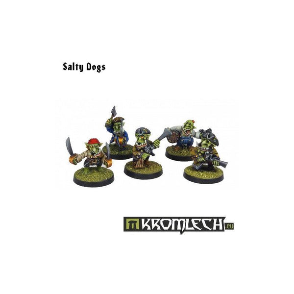 Kromlech Goblin Pirates Salty Dogs (5) KRM065 - Hobby Heaven