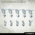 Kromlech Gore Legion Chain Axes [right] (5) KRCB239 - Hobby Heaven