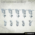 Kromlech Gore Legion Chain Axes [right] (5) KRCB239 - Hobby Heaven