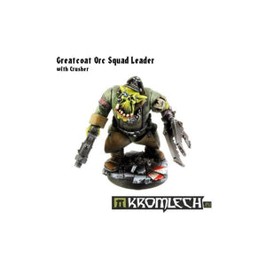 Kromlech Greatcoat Orc Squad Leader (1) KRM051 - Hobby Heaven