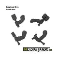 Kromlech Greatcoats Grenade Arms (5) KRCB107 - Hobby Heaven