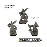 Kromlech Greatcoats Grenade Arms (5) KRCB107 - Hobby Heaven
