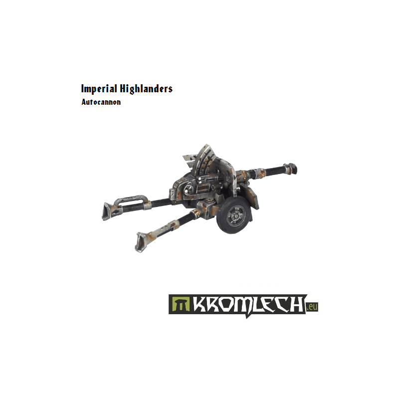 Kromlech Guardsmen Autocannon (1) KRM040 - Hobby Heaven