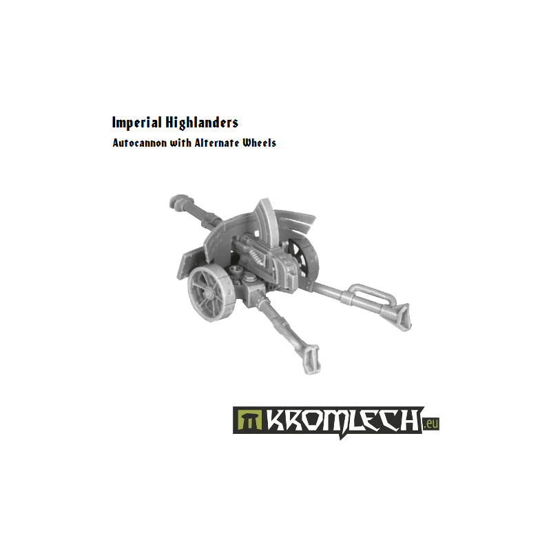 Kromlech Guardsmen Autocannon (1) KRM040 - Hobby Heaven