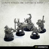 Kromlech Gunz 'N' Fungus, Orc 'Eavy Metal Band (5) KRM151 - Hobby Heaven

