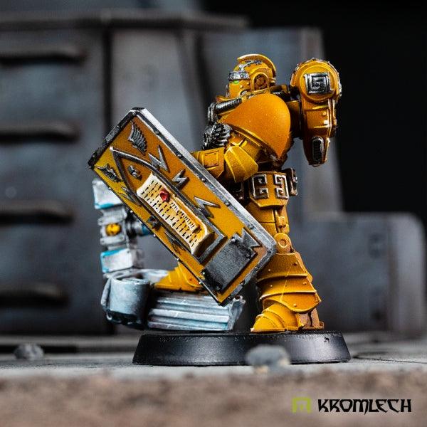 Kromlech Heresy Shoulder Pads - Clean (10) KRCB310 - Hobby Heaven