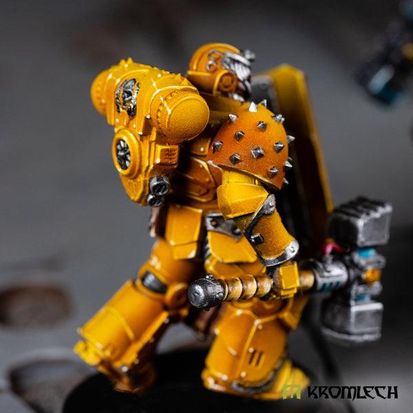Kromlech Heresy Shoulder Pads - Spiked (10) KRCB311 - Hobby Heaven