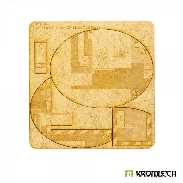 Kromlech Hi-Tech 120x92mm Oval Base Topper (1) KRBT058 - Hobby Heaven