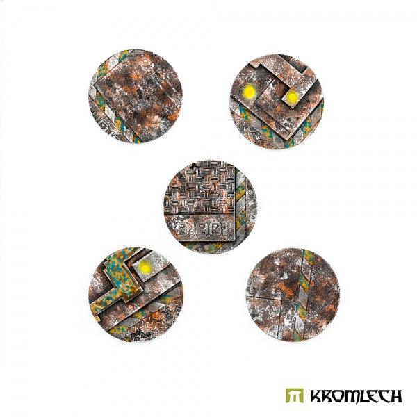 Kromlech Hi-Tech 50mm Round Base Toppers - 47mm (5) KRBT065 - Hobby Heaven