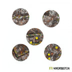 Kromlech Hi-Tech 50mm Round Base Toppers - 50mm (5) KRBT064 - Hobby Heaven