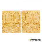Kromlech Hi-Tech 90x52mm Oval Base Toppers (6) KRBT061 - Hobby Heaven