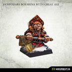 Kromlech Hospodars Boyarina With Great Axe (1) KRM167 - Hobby Heaven