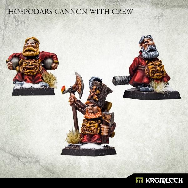 Kromlech Hospodars Cannon with Crew (4) KRM170 - Hobby Heaven