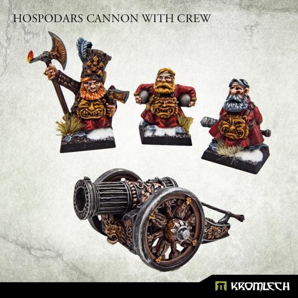 Kromlech Hospodars Cannon with Crew (4) KRM170 - Hobby Heaven
