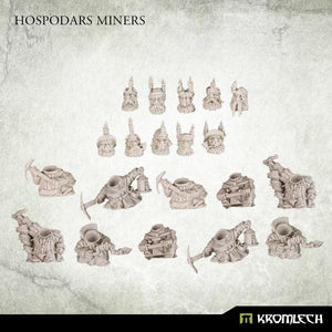 Kromlech Hospodars Miners (10) KRM179 - Hobby Heaven